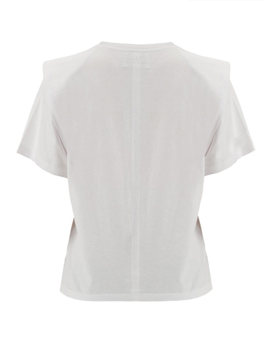 Isabel Marant Zelitos Boxy Structured Cotton T-Shirt