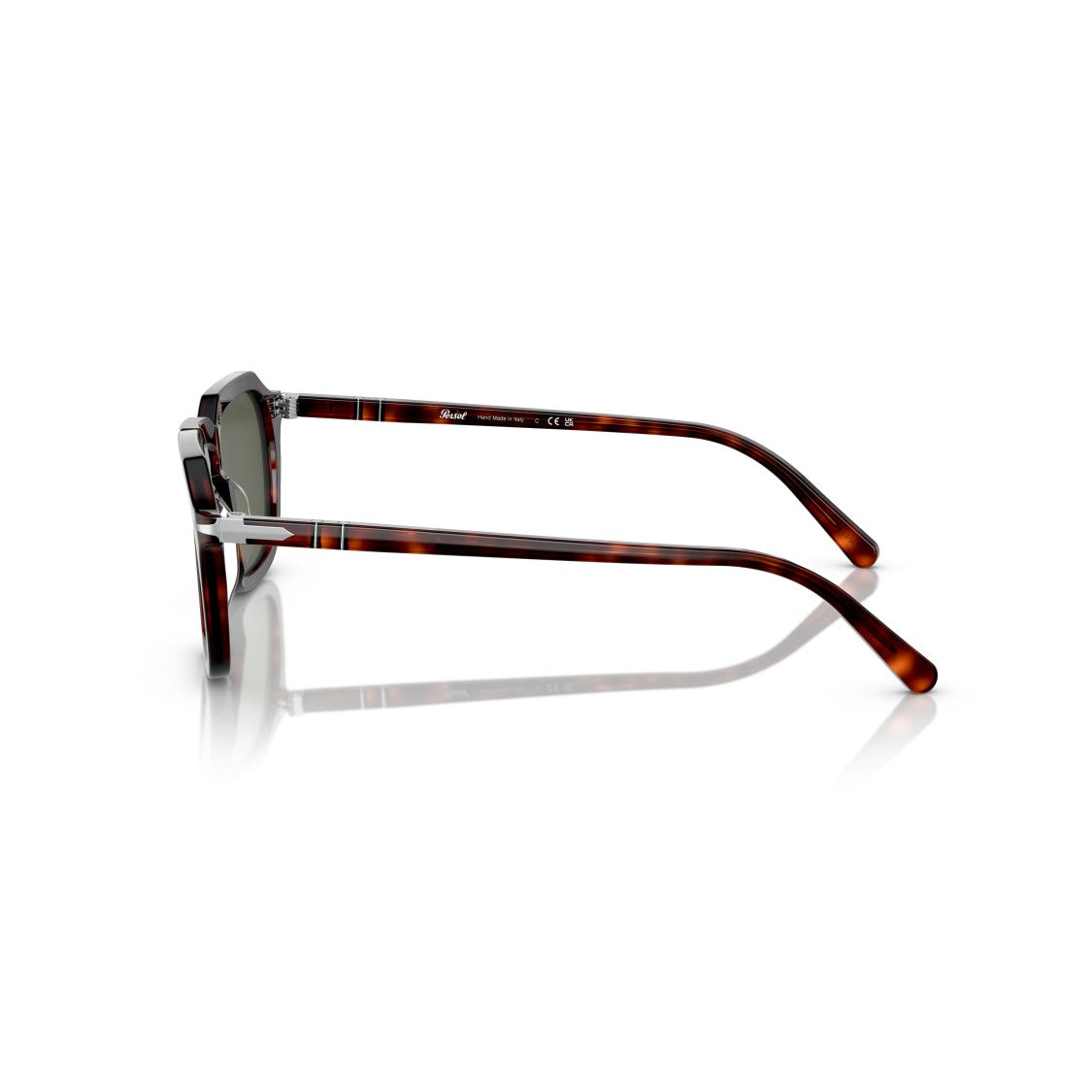 Persol 0Po3292s Geometric Tortoiseshell Sunglasses With Keyhole Bridge