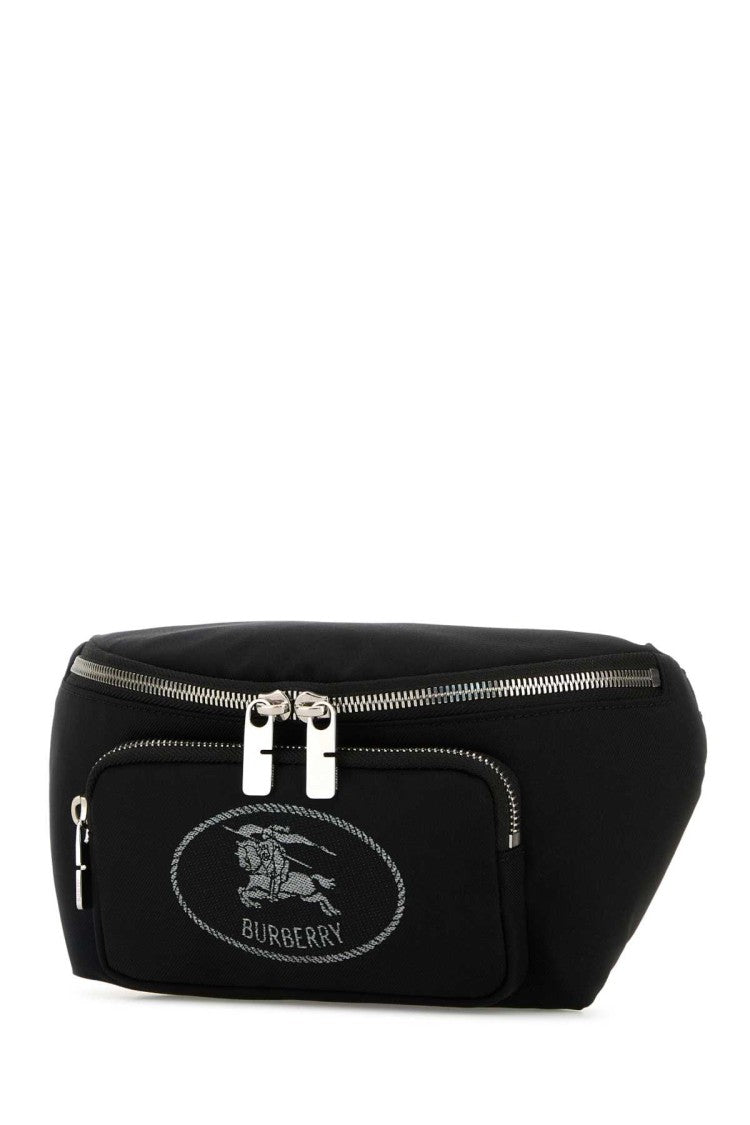 Burberry Black Canvas Belt Bag