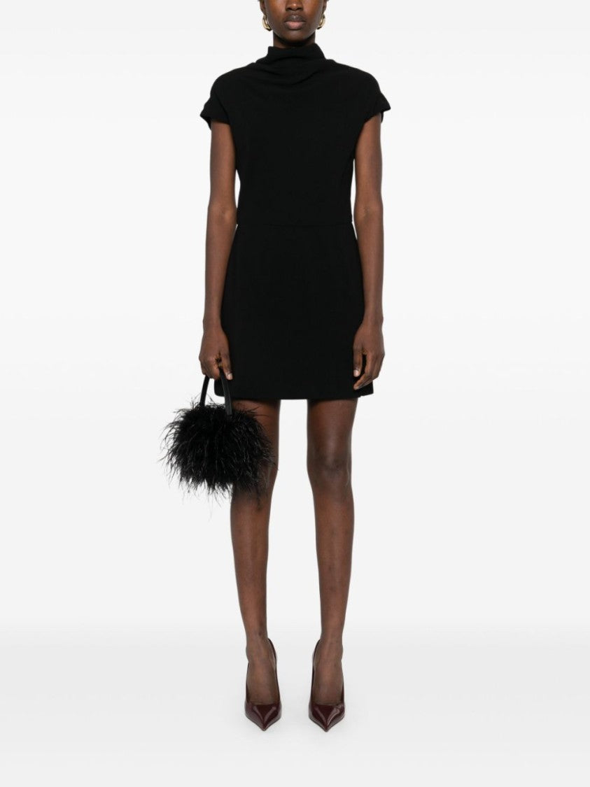 Versace Mini Dress With Draped Detailing
