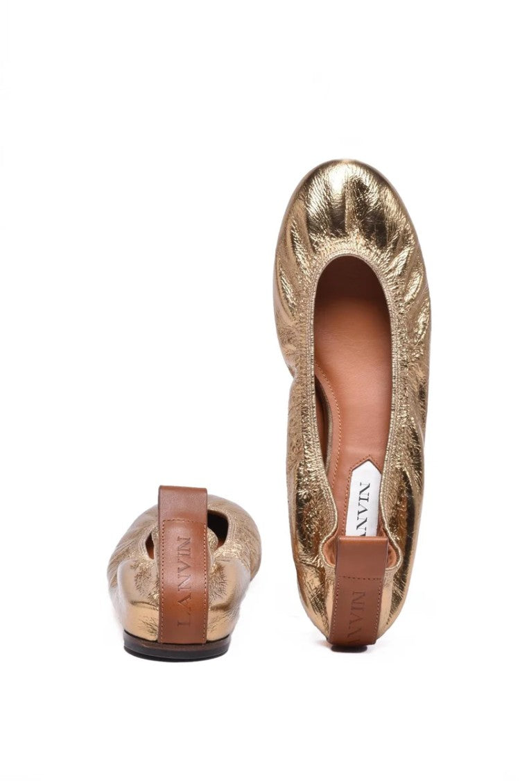 Lanvin Metal Ballerina - Gold