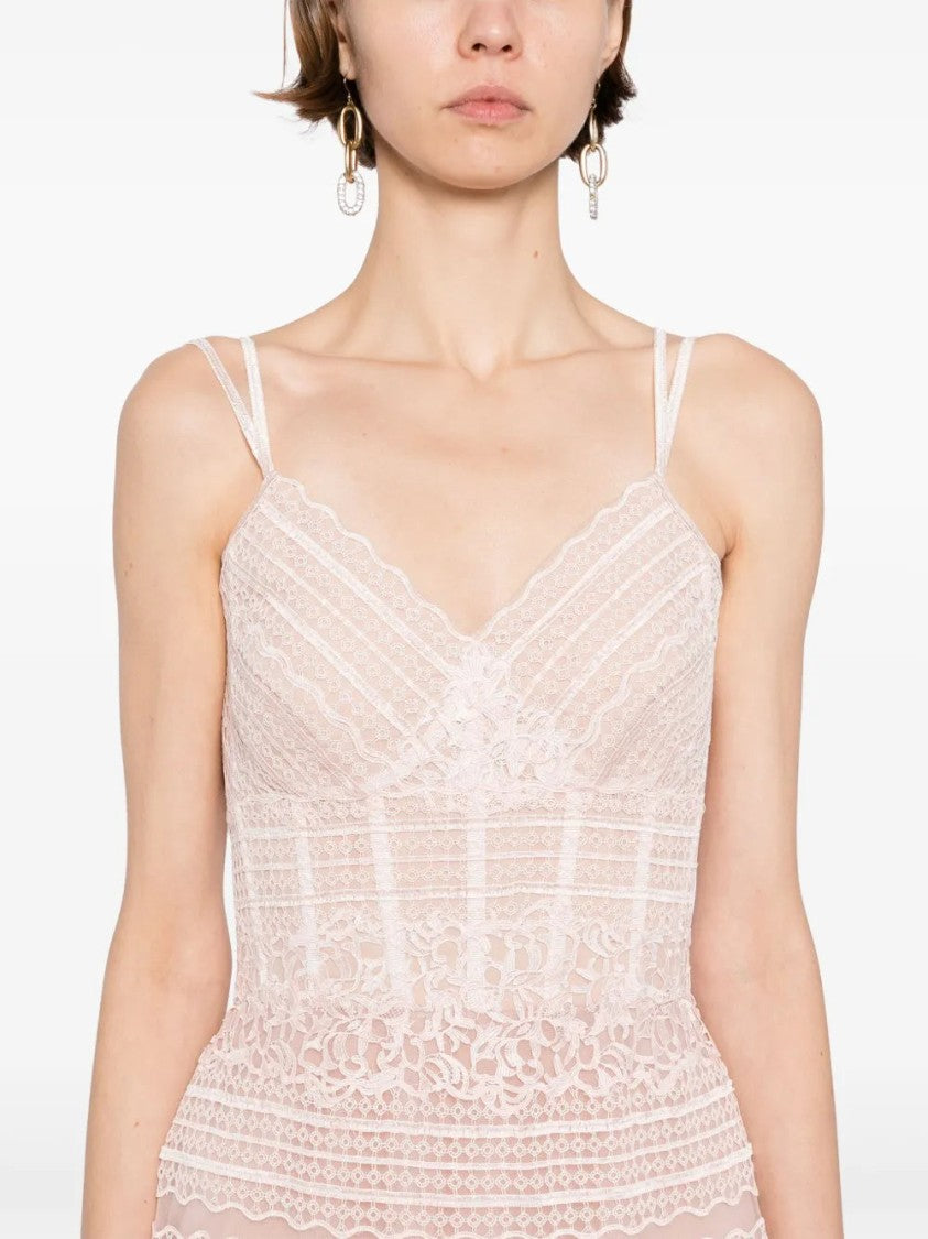 Saiid Kobeisy Lace Long Dress