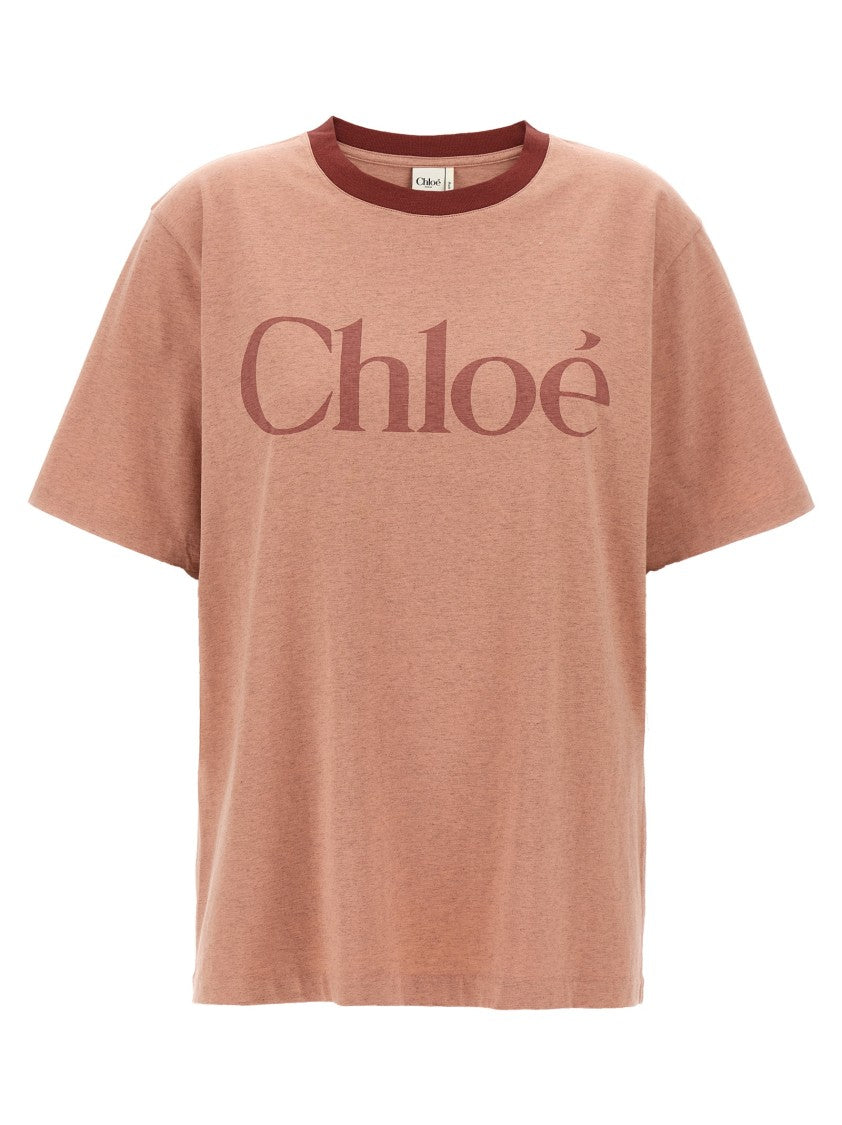 Chloé Logo Print T-Shirt