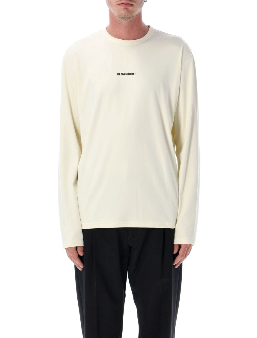 Jil Sander Long Sleeves Logo T-Shirt