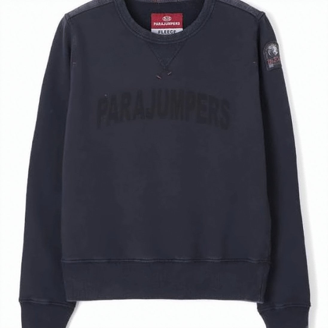 Parajumpers Long-Sleeve Tee With Ribbed Detailing And Embossed Logo