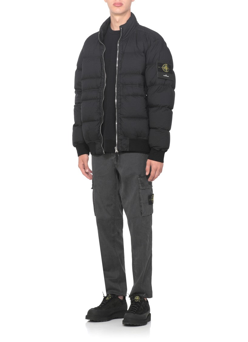 Stone Island Black Bomber Jacket