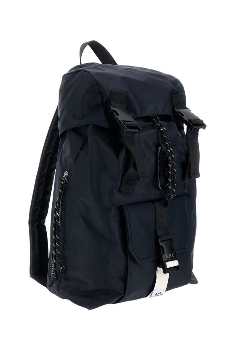 A.P.C. Blue Sac A Dos Trek 2.0 Ripstop Backpack