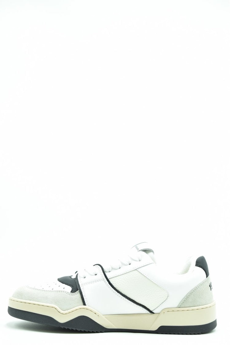 Dsquared2 Multicolor Low-Top Sneakers With Contrasting Accents