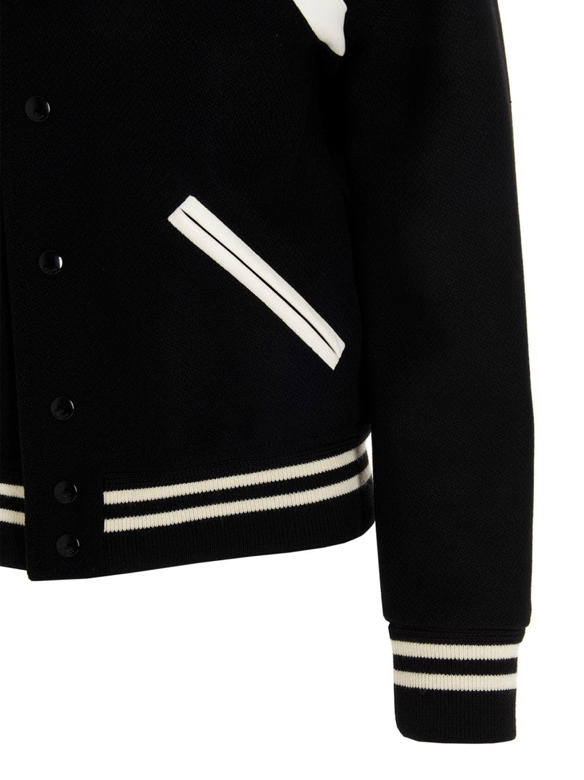 Saint Laurent ' Teddy' Bomber Jacket