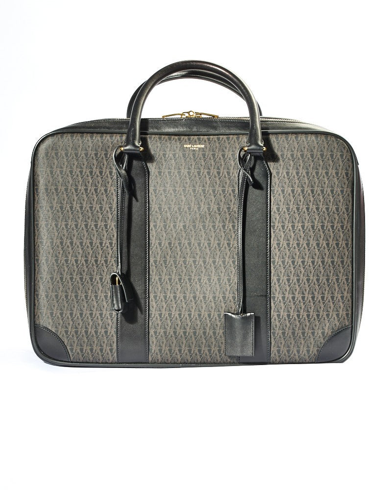 Saint Laurent Travel Bag 24H Medium - Black