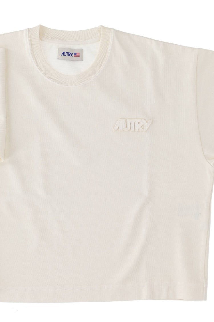 Autry Cropped Heavy Cotton Women’S T-Shirt