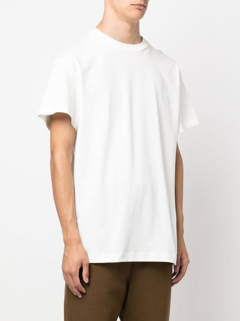 Jil Sander Organic Cotton Short Sleeve T-Shirt