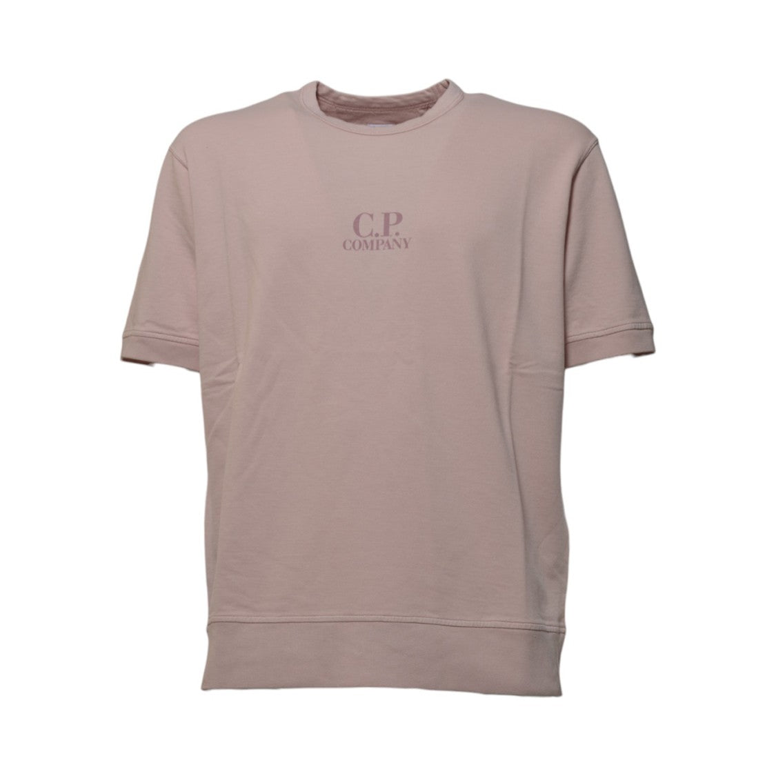 C.P. Company Pink Cotton Logo Sweatshirt