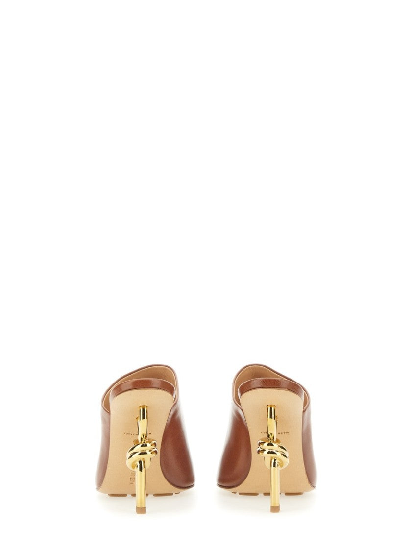 Bottega Veneta Mule-Style Shoe With Distinctive Knot Detail