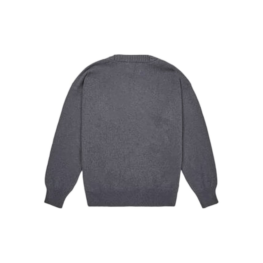 Margaret Howell Classic Crew Neck Sweater With Ribbed Detailing