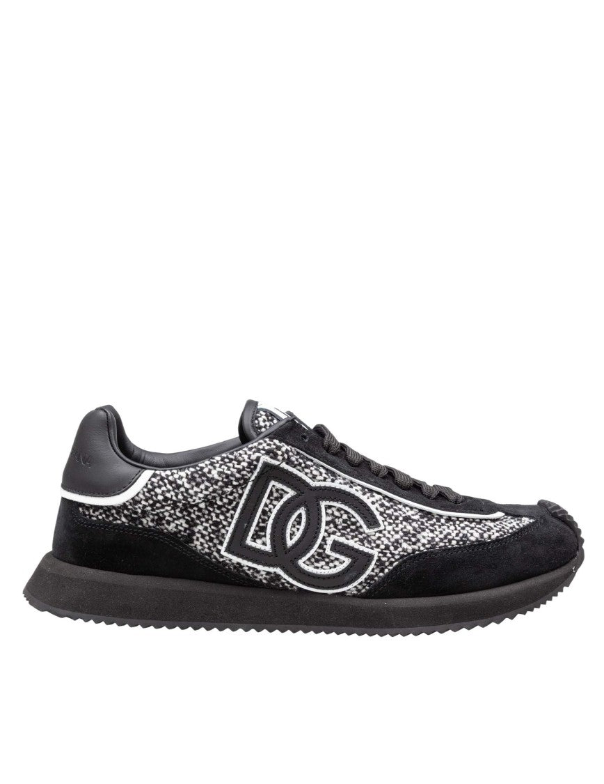 Dolce & Gabbana Cushion Sneakers In Leather