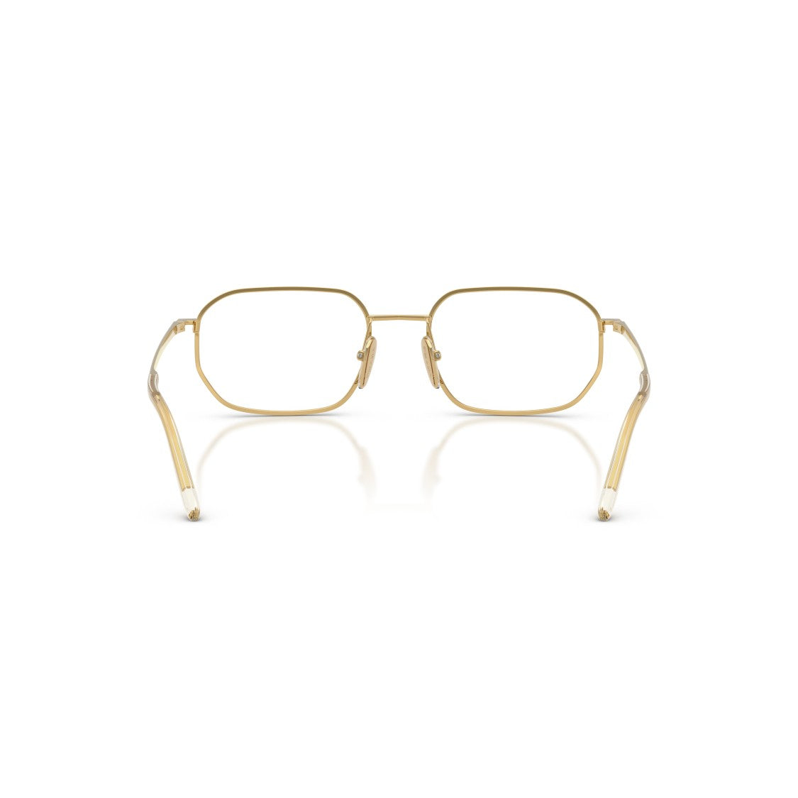 Prada 0Pr D51v Thin Gold Metal Frame Sunglasses