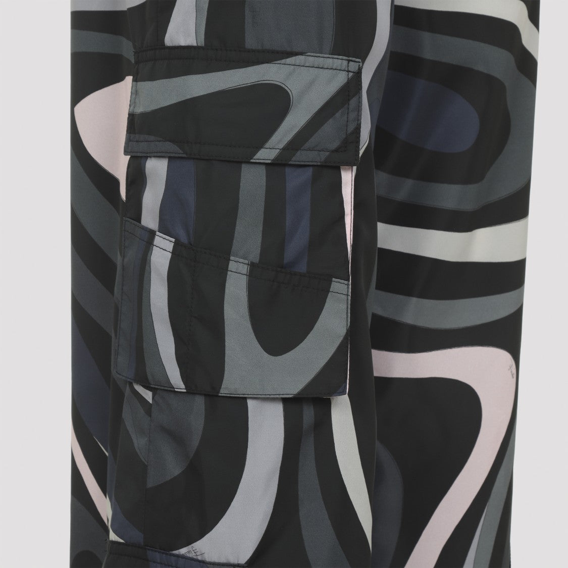 Pucci Black Polyamide Flared Pants