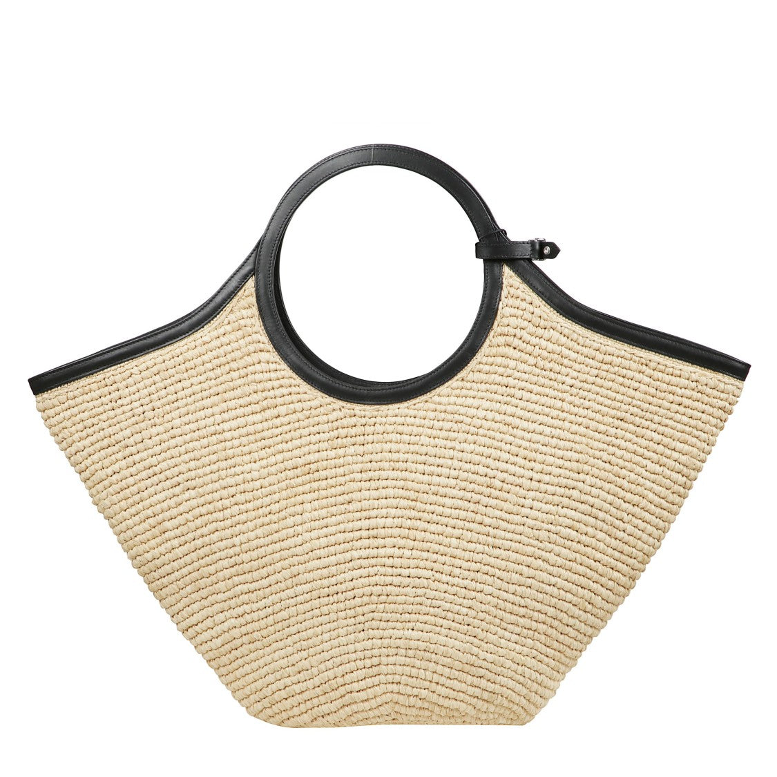 Courrèges Maxi Holy Raffia Bag