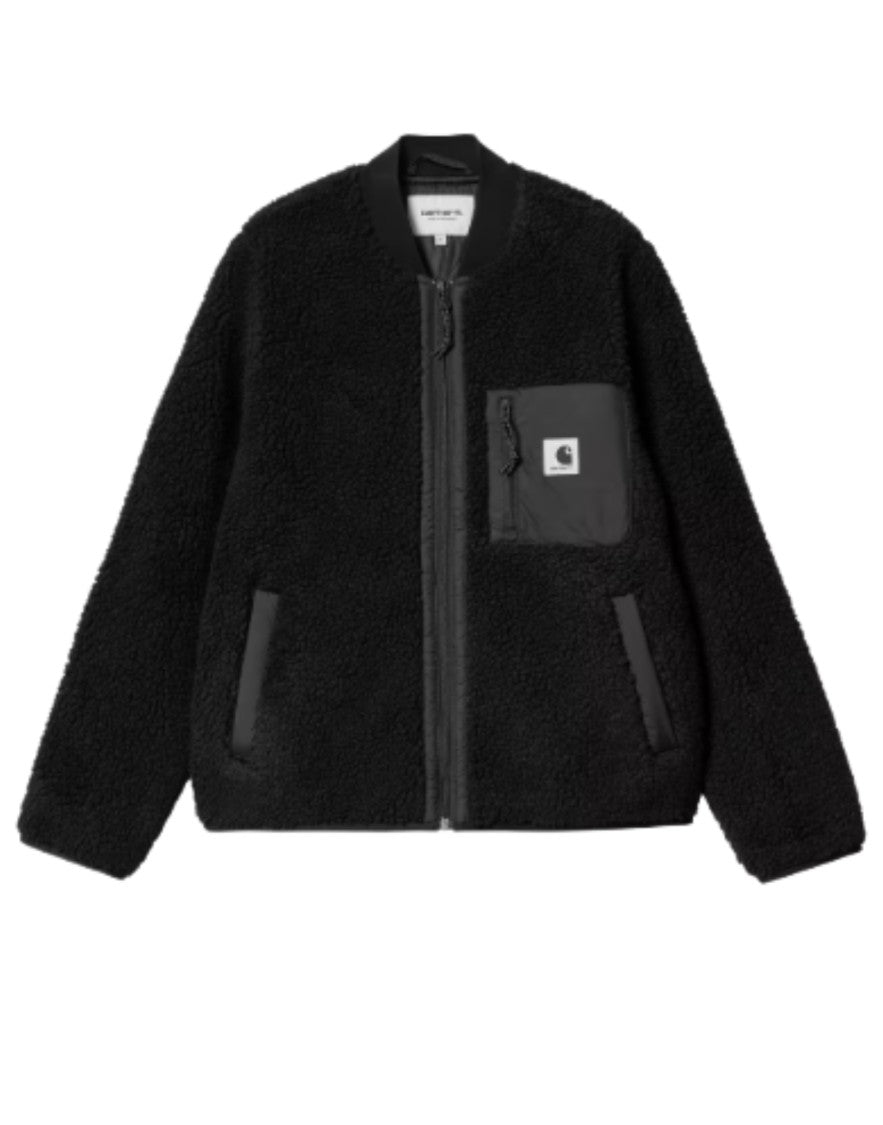 Carhartt Wip Black Kandler Padded Nylon Ripstop Jacket