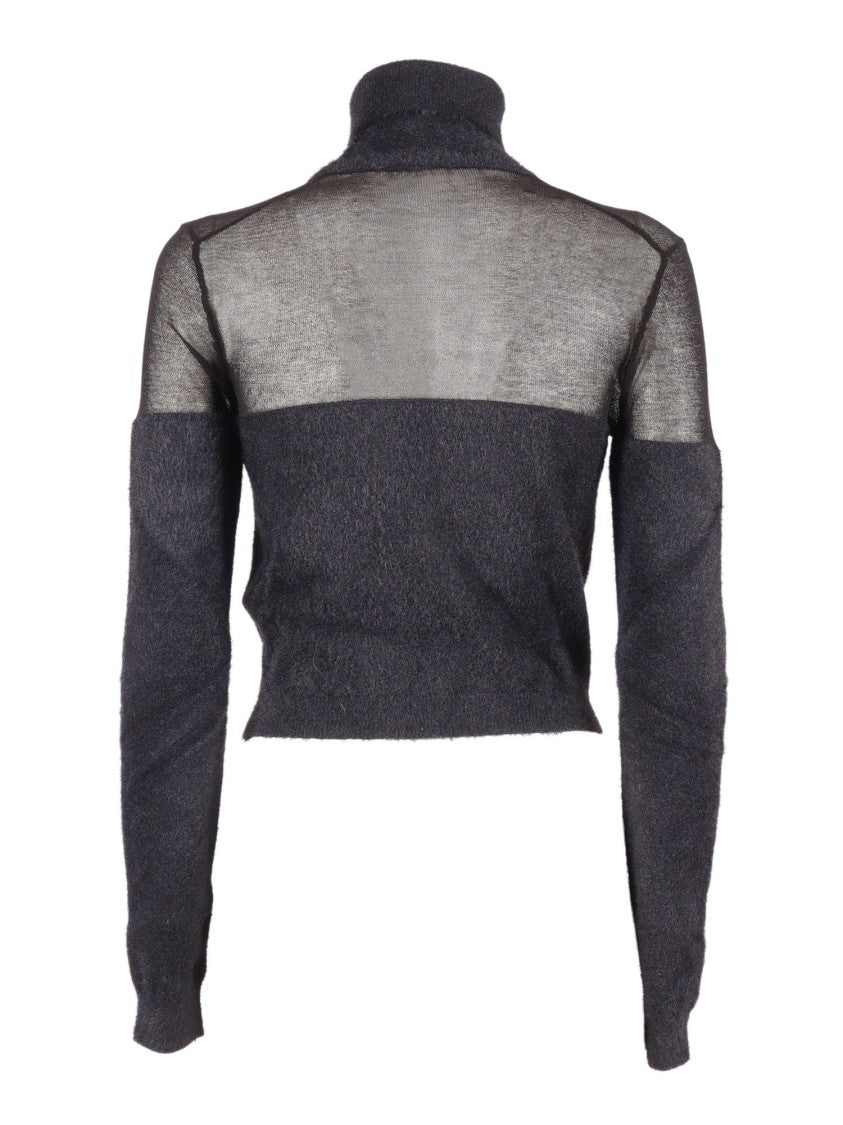 Elisabetta Franchi Fitted Round Neck Knit Top