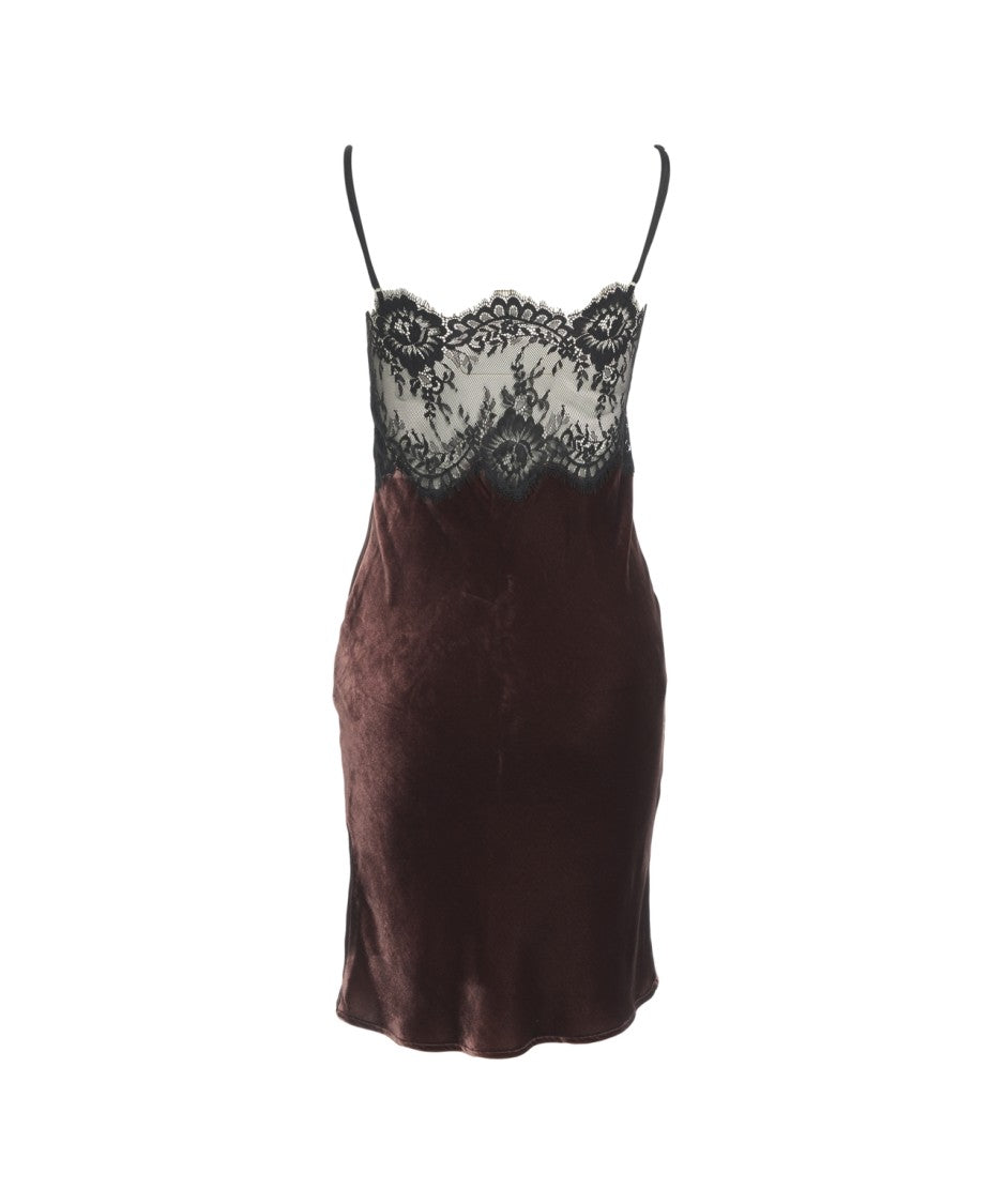 Herskind Vivian' Velvet Mini Dress