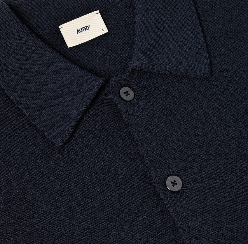 Autry Regular Fit Autry Blue Overshirt