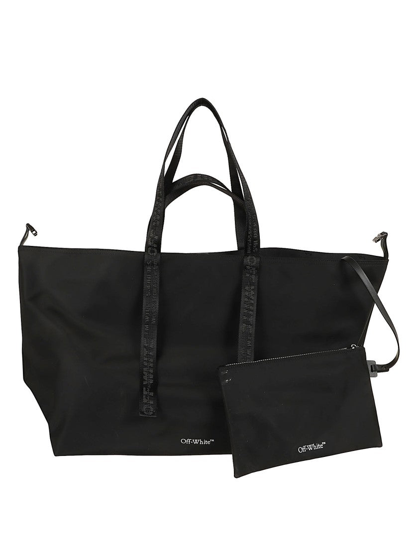 Off-White Heritage Day Off Tote Bag With Iconic Arrow Motif