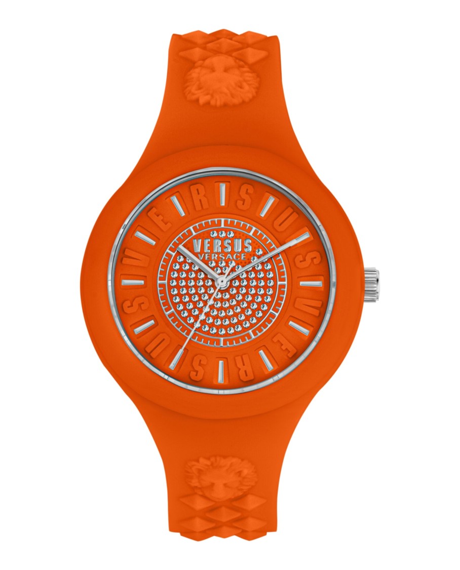 Versus Versace Fire Island Crystal Strap Watch