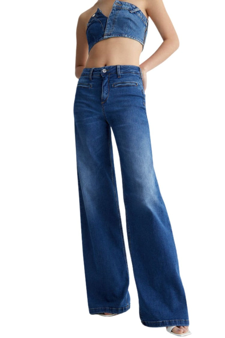 Liu Jo Bottom-Up Jeans