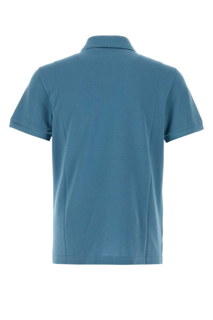Fendi Air Force Blue Piquet Polo Shirt