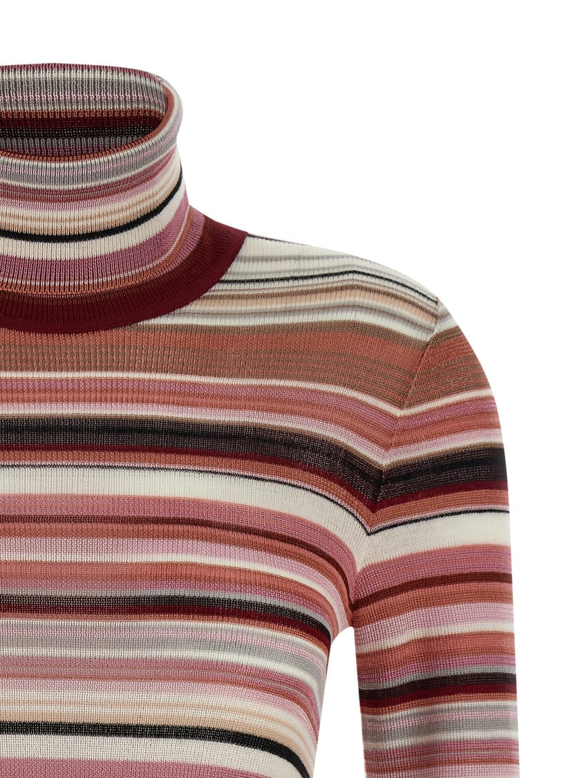 Missoni Striped Turtleneck Sweater