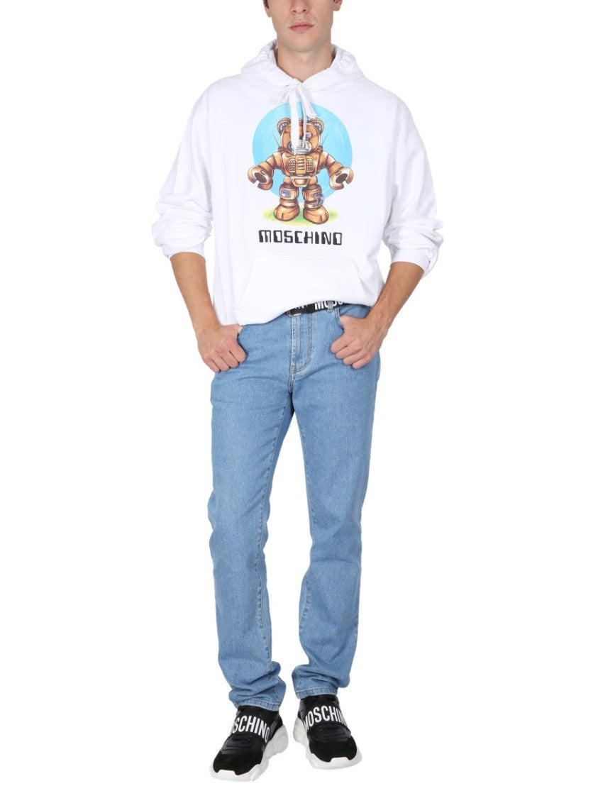 Moschino Teddy Print Sweatshirt