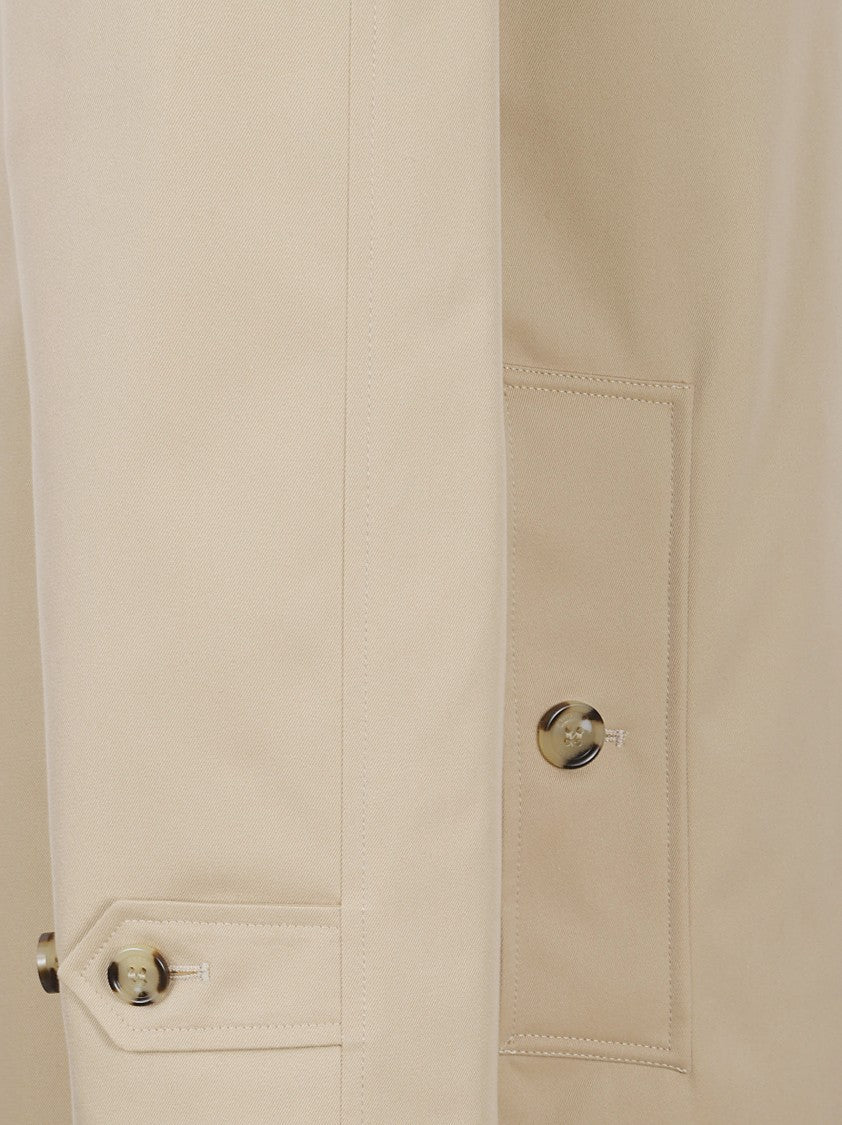 Burberry Beige Cotton Camden Trench Coat