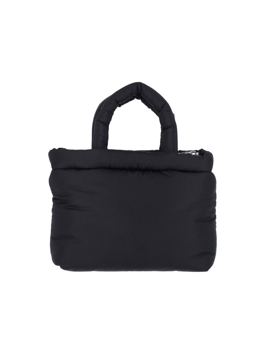 Marni Black Large Fabric Tote Bag