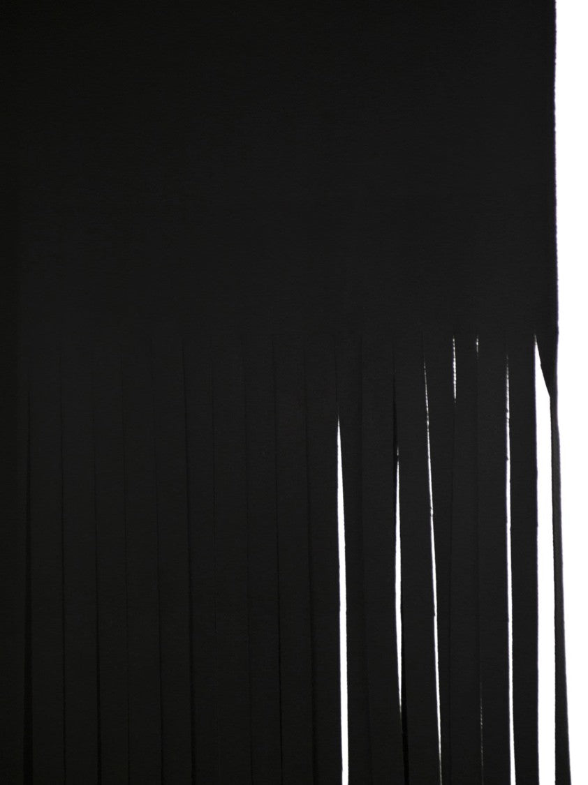 Sportmax Avocado - Long Scarf With Fringes