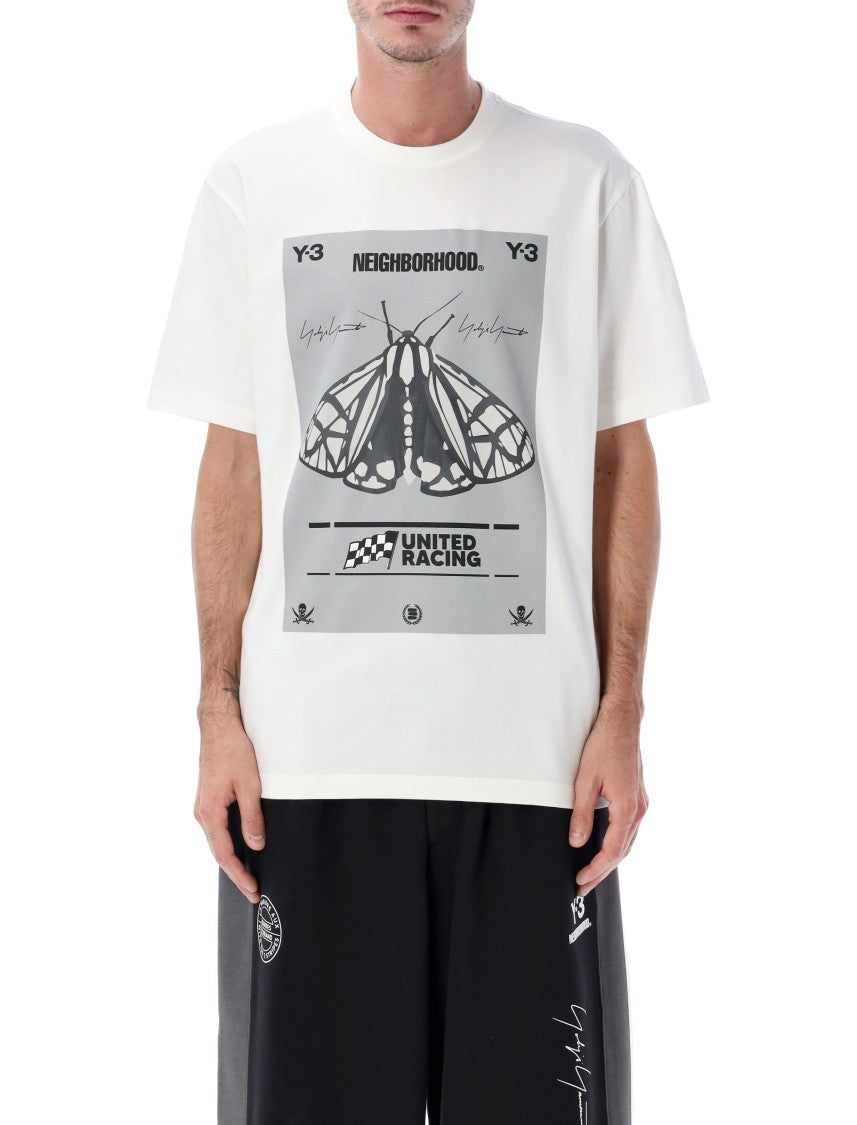 Y-3 X Neighborhood Y-3 Nbhd Oversized Cotton Graphic T-Shirt