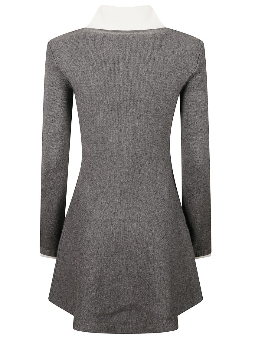 Self-Portrait Crochet Floral Mini Dress