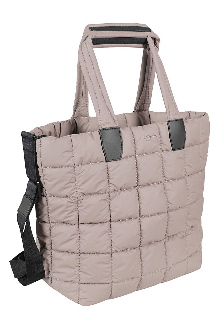 Vee Collective Quilted Eco-Friendly Tote Bag With Adjustable Strap
