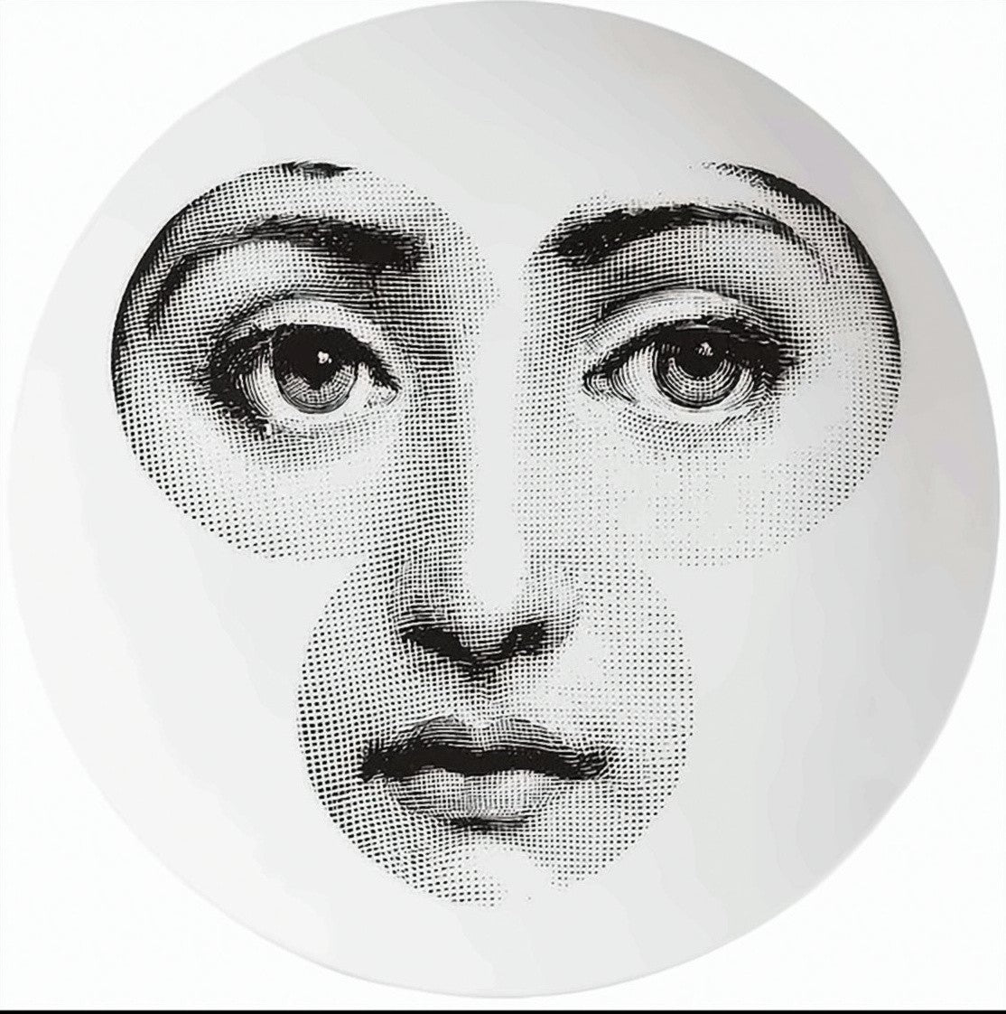 Fornasetti Tema E Variazioni Porcelain Plate