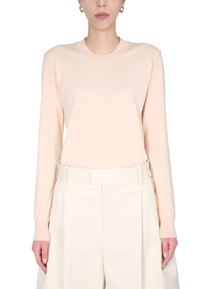 Bottega Veneta Lightweight Cashmere Blend Long Sleeved Sweater