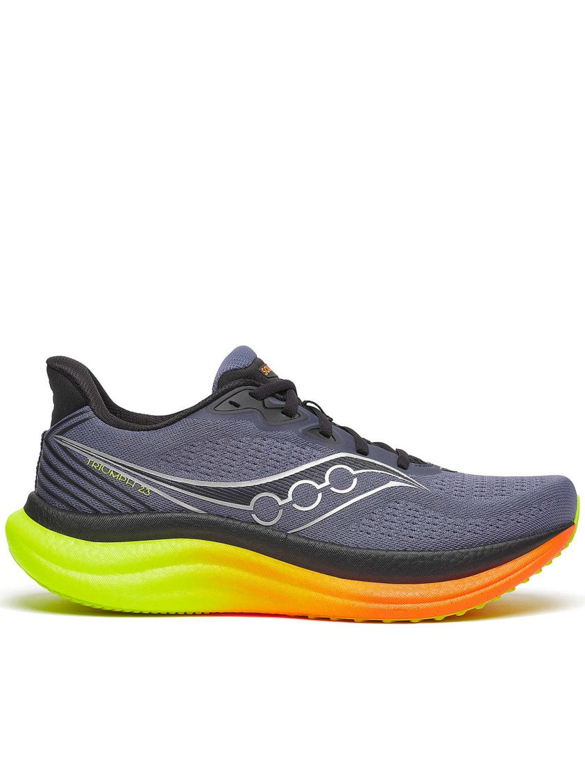 Saucony Dynamic Gradient Running Sneakers With Breathable Mesh Upper