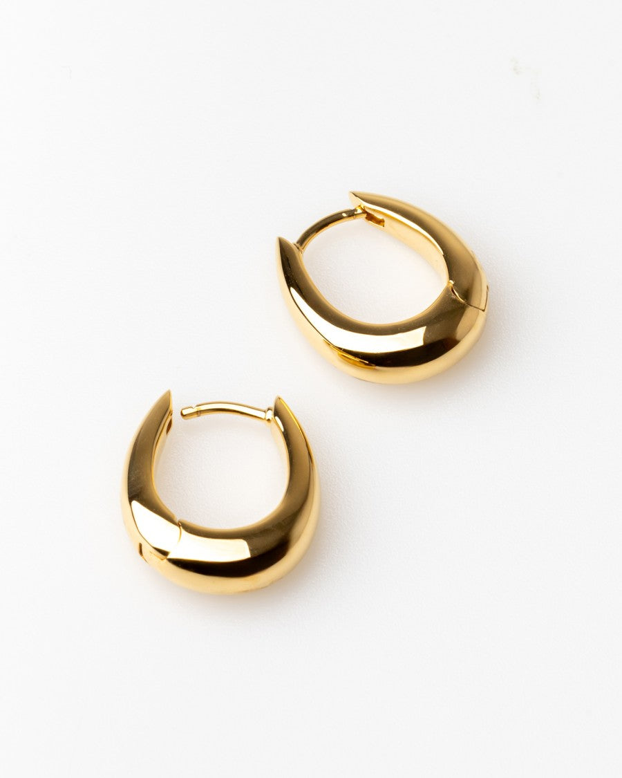 Tom Wood Liz Hoops Gold