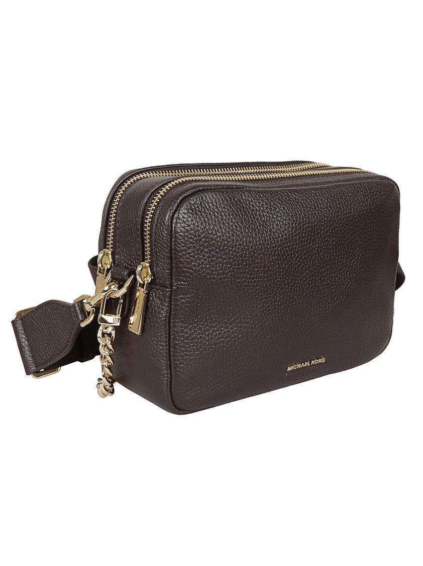 Michael Kors Bryant Hammered Leather Shoulder Bag