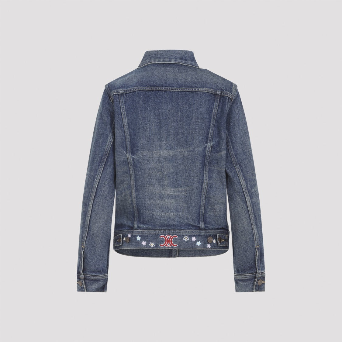 Celine Vintage Blue Denim Jacket