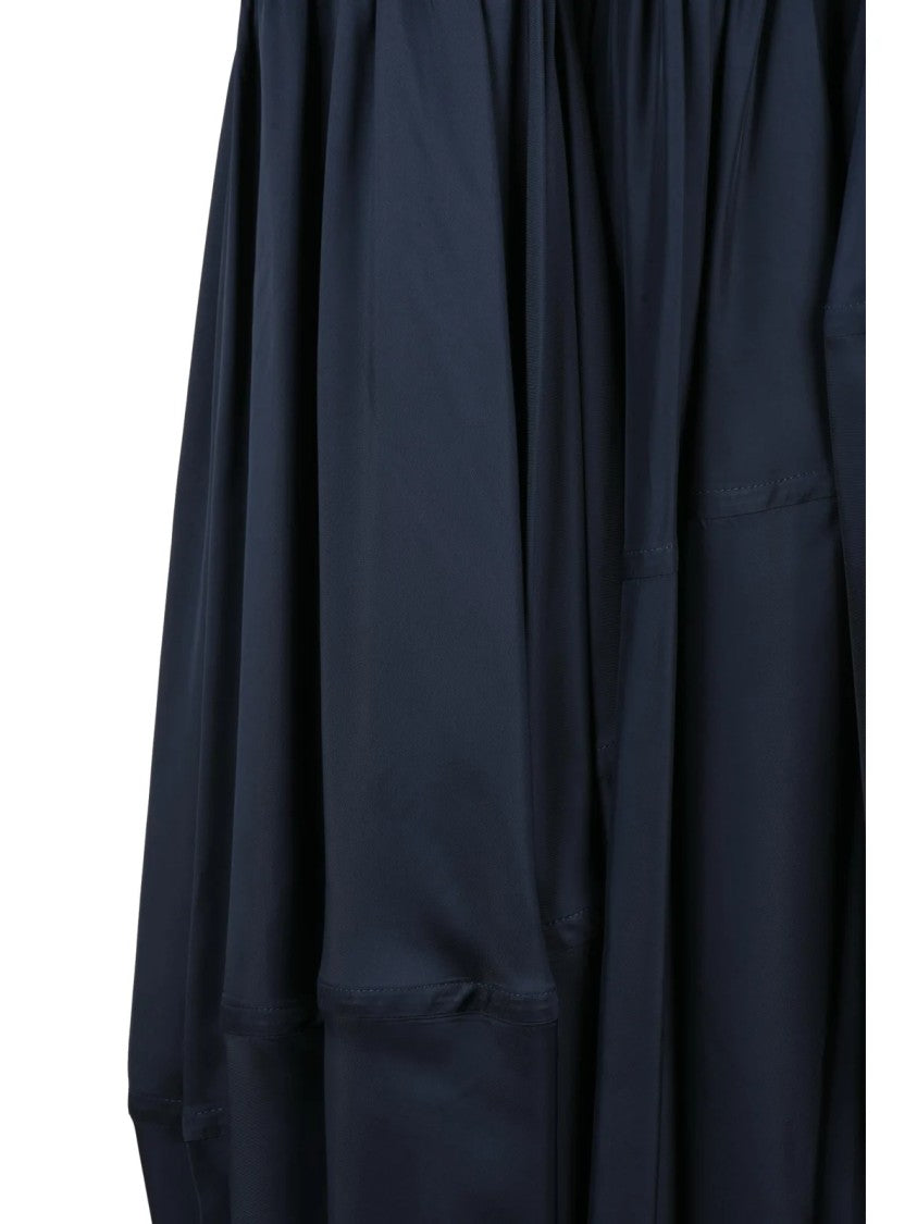 Bottega Veneta Asymmetric Midi Skirt With Modern Drape