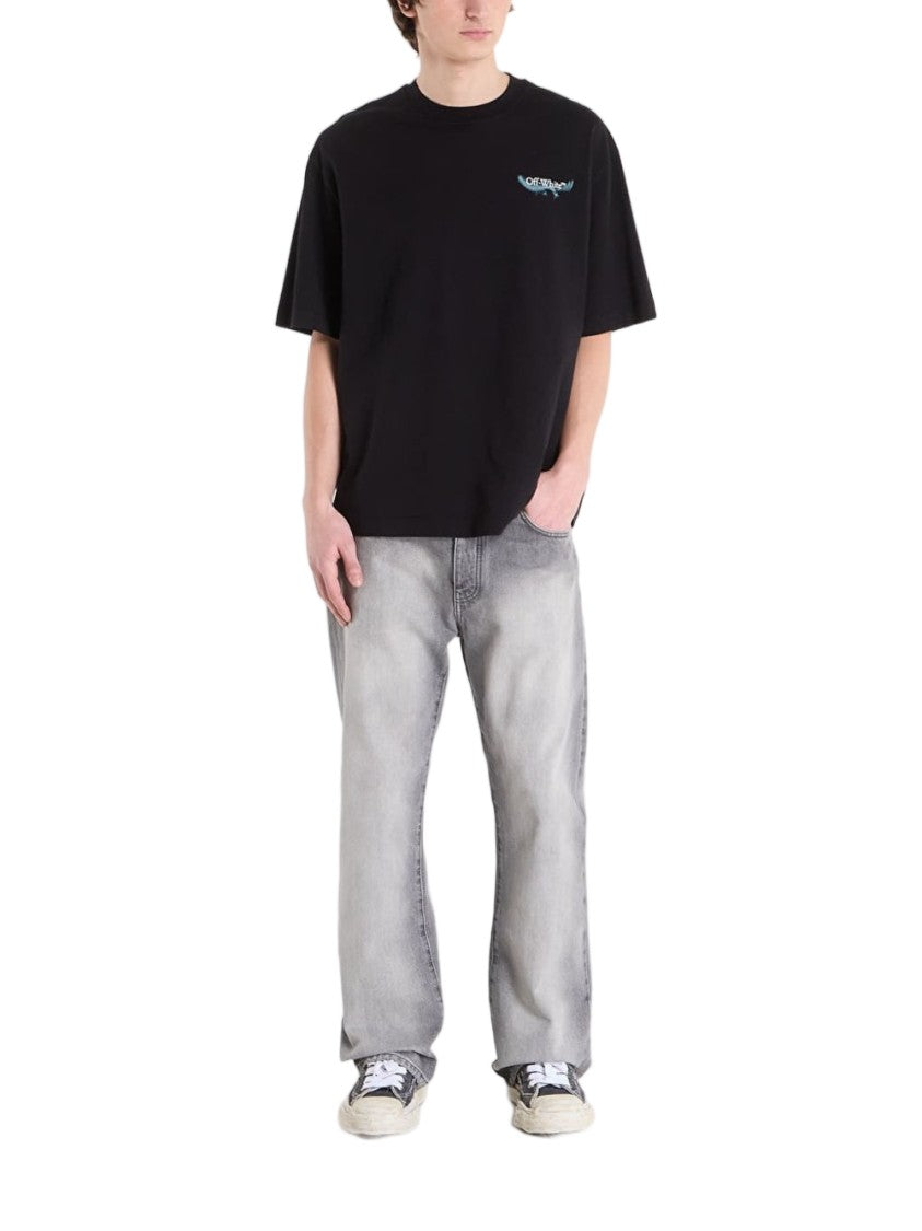 Off-White Grey Relaxed Fit Jeans