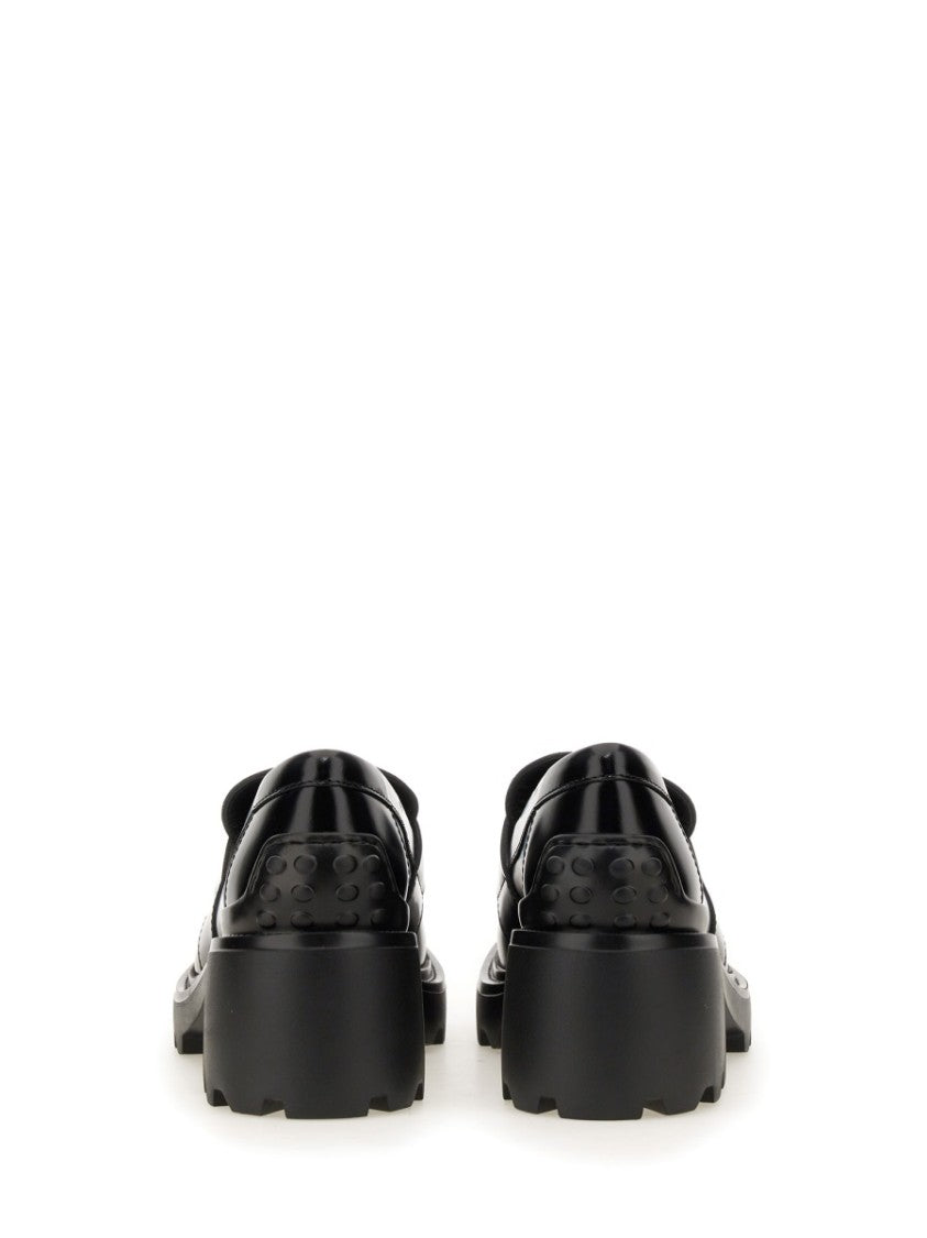 Tod's Calfskin Leather Loafers