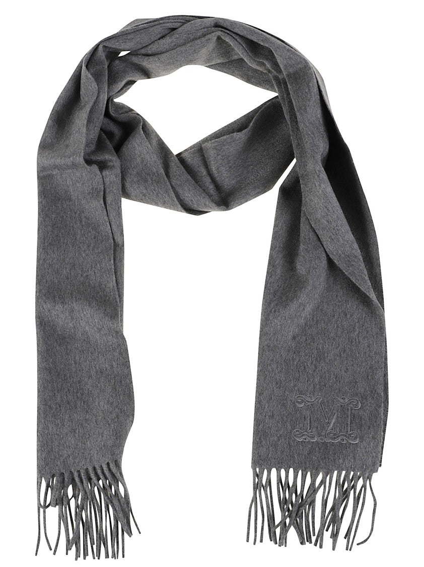 Max Mara Wsdalia Fringed Cashmere Scarf