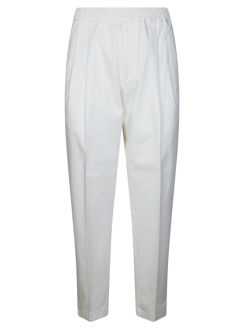 Be Able Premium Cotton Elastic Waist Straight-Leg Pants